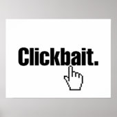 クリックベイト。 ポスター (正面)