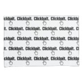 クリックベイト。枕ケース 枕カバー (正面右)