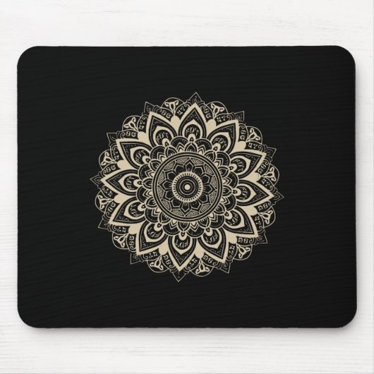 クリックマンダラスタイル86 47微妙なアンチトランプのレジスト マウスパッド (正面)