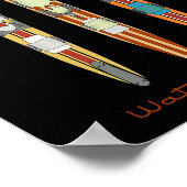 クリックヴィンテージウォータースキー ポスター (角)