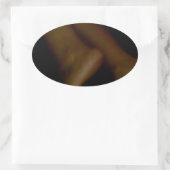 クリック足 楕円形シール (バッグ)