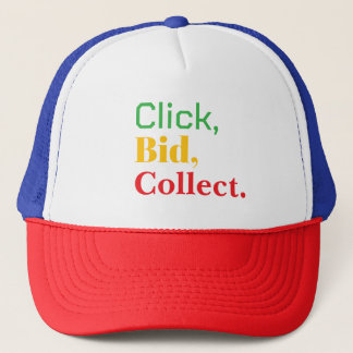 クリック、入札、コレクション。ブックTシャツ キャップ