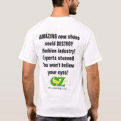 クリック Tシャツ (裏面)