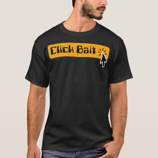 クリックBateインターネットマーケティングClickbate _1 Tシャツ (正面)