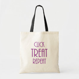 「クリックTreat Repeat」トートバッグ トートバッグ