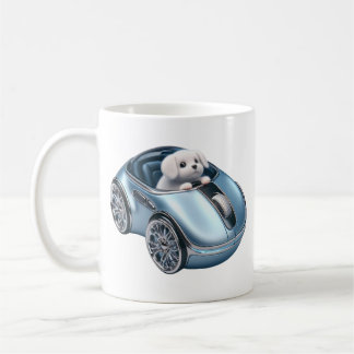 クリックVroom: Puppy Driver 2.エディション コーヒーマグカップ
