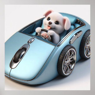 クリックVroom: Puppy Driver Edition ポスター