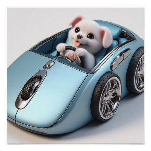 クリックVroom: Puppy Driver Edition ポスター