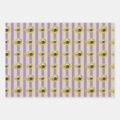 クリッシーザヘッジホッグラッピング紙セット ラッピングペーパーシート (正面)