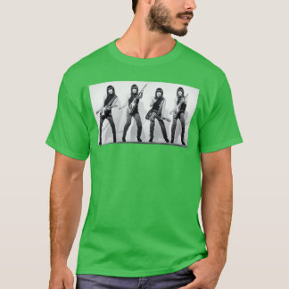 クリッシー・ハインド プレテンダーズ フォト Quad by Simon Fowler ビニール Tシャツ