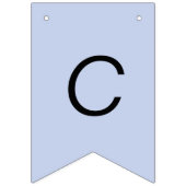 クリッターと蝶の赤ちゃんシャワーおめでとう バンティングフラッグ (第1の旗)