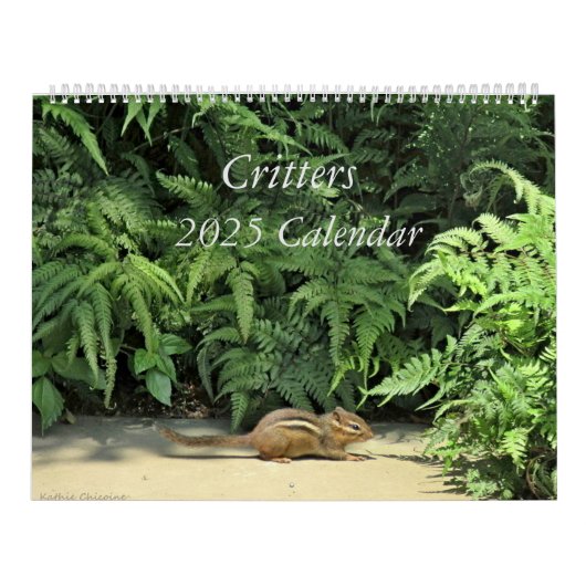 クリッター2025カレンダー カレンダー (カバー)