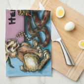 クリッター キッチンタオル (四つ折り)