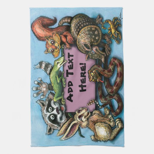 クリッター キッチンタオル (縦)