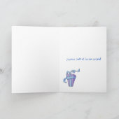 クリッター·セドリック·クフランスのリスマス·カード シーズンカード (内部)