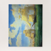 クリッパーはフィッツ・ヘンリー・レーン1853を出荷 ジグソーパズル (縦)