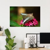 クリッパーオンペンタス3プリント ポスター (ホームオフィス)