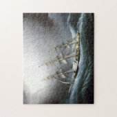 クリッパーシップCape Horn James Edward Buttersworth ジグソーパズル (縦)