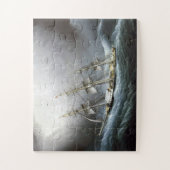 クリッパーシップCape Horn James Edward Buttersworth ジグソーパズル (縦)