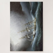 クリッパーシップCape Horn James Edward Buttersworth ジグソーパズル (縦)