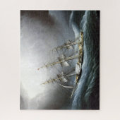 クリッパーシップCape Horn James Edward Buttersworth ジグソーパズル (縦)