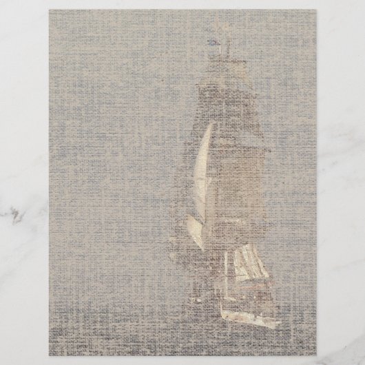 クリッパー帆船レターヘッド (正面)