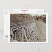 クリッパー渓谷のトレッスル ポストカード (正面/裏面)