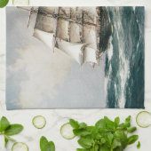 クリッパー船トレンズ キッチンタオル (折り畳み)