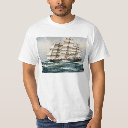 クリッパー船トレンズ Tシャツ (正面)