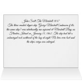 クリッパー船マーシャル1847 (内部横(上))