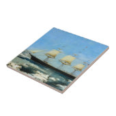 クリッパー船レッドジャケット1854 タイル (側面)