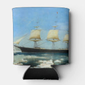 クリッパー船レッドジャケット1854 缶クーラー (裏面)