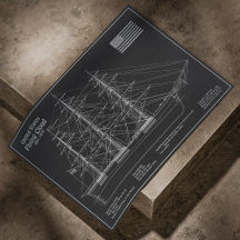 クリッパー船飛んでいる雲 – 設計図PD