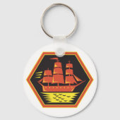 クリッパー船 キーホルダー (裏面)