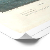 クリッパー船「飛んでいる雲」(0397A) ポスター (角)