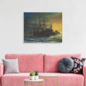 クリッパー キャンバスプリント (インサイチュ (リビング))