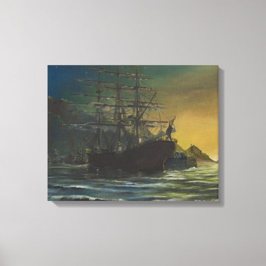 クリッパー キャンバスプリント (正面)