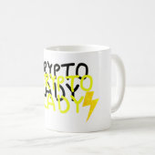 クリッファンキートレディーエナジーパワーサイン コーヒーマグカップ (正面右)