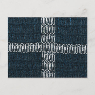 クリップのコーニッシュフラグ ポストカード