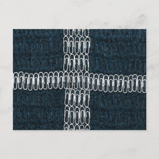 クリップのコーンウォール国旗 ポストカード