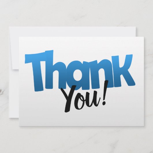 クリップアートはっきりしたフラワー付き青いロゴ – ありがとう セーブザデート (裏面)