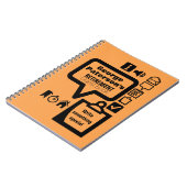 クリップアートセレクトカラー2カスタムリタイアゲストブック ノートブック (左側)