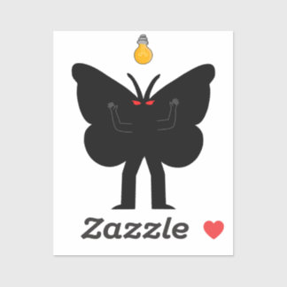 クリップアートモットマン シール