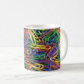 クリップカラフルのマグ コーヒーマグカップ (正面右)