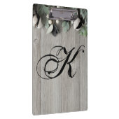 クリップパーソナライズされたボード綿花の果実の納屋 クリップボード (右)