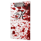 クリップパーソナライズされたボード血液（ばちゃばちゃ）跳ねるヴァンパ得イア クリップボード (左)