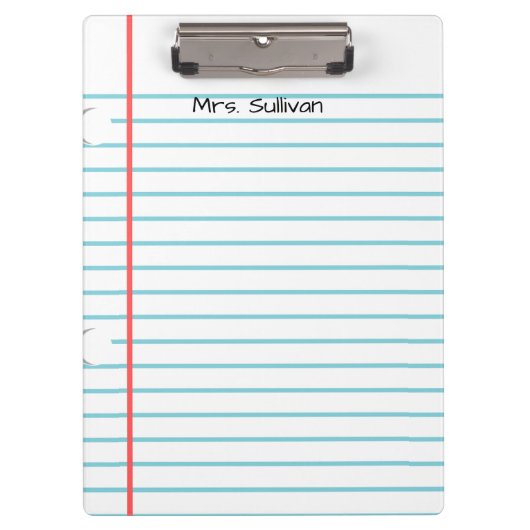 クリップボパーソナライズされたード クリップボード (正面)