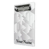 クリップボパーソナライズされたード ミニクリップボード (アングル2)