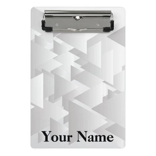 クリップボパーソナライズされたード ミニクリップボード (正面)