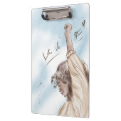 クリップボードに移動L | Woman Blue Sky クリップボード (左)